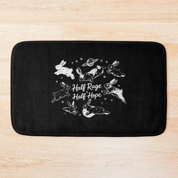 Item preview, Half Rage Half Hope,Rage Resistance Rabbit designed and sold by CloudyPress.