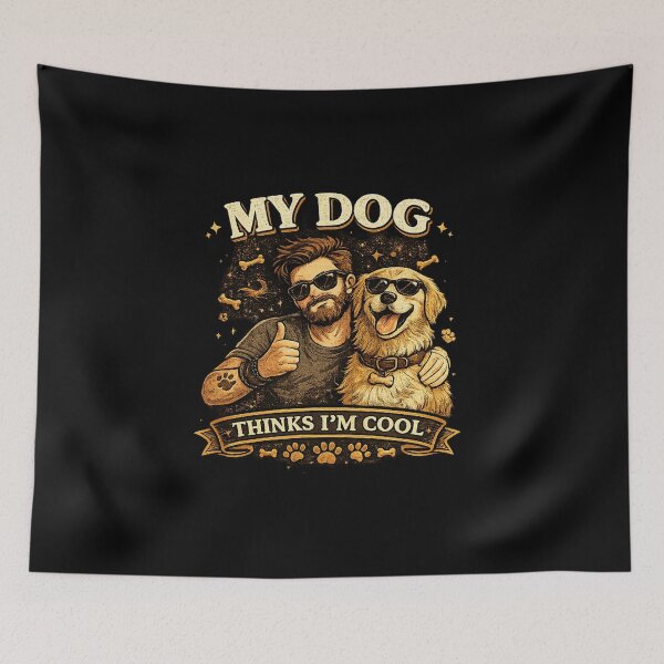 Item preview, My Dog Thinks I'm Cool  designed and sold by RetroPlus.