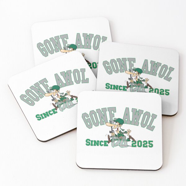 Item preview, Gone AWOL Vintage Varsity Mascot Funny Soldier Camo Athletic College Streetwear Graphic designed and sold by DesignArtist.ia.