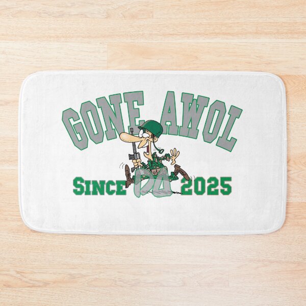Item preview, Gone AWOL Vintage Varsity Mascot Funny Soldier Camo Athletic College Streetwear Graphic designed and sold by DesignArtist.ia.
