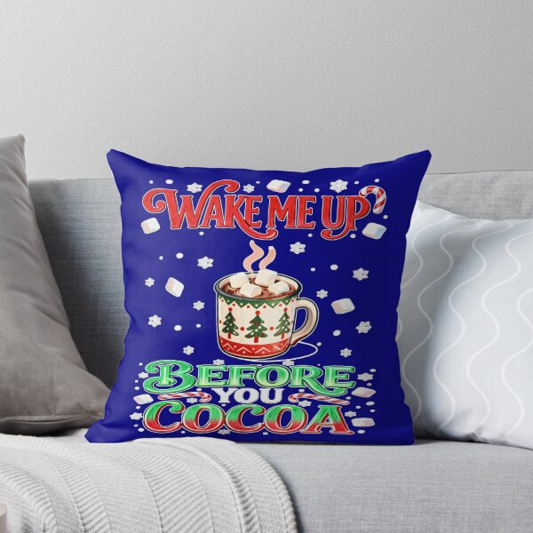 Item preview, Wake Me Up Before You Cocoa Christmas Design designed and sold by GaffaDesigns.