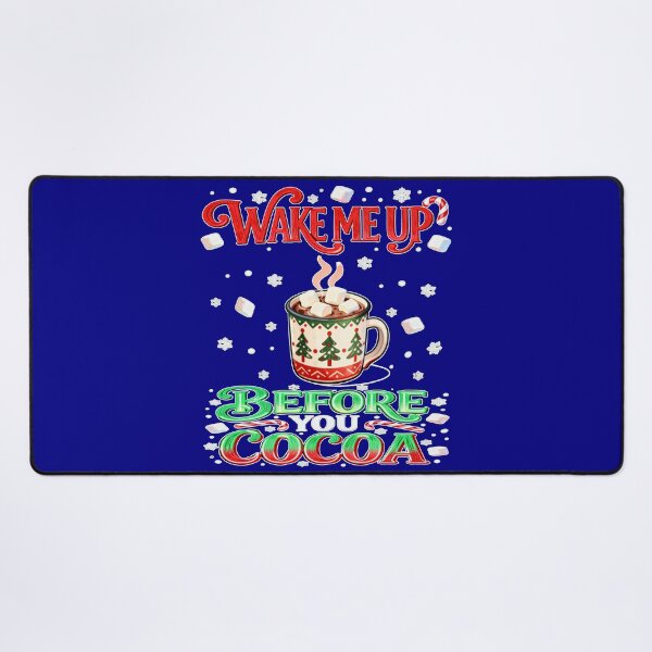Item preview, Wake Me Up Before You Cocoa Christmas Design designed and sold by GaffaDesigns.