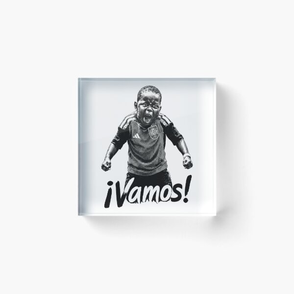 Item preview, Lamine Yamal - Keyne - Spain - ¡Vamos! - World Cup 2026 designed and sold by cozygamerstore.
