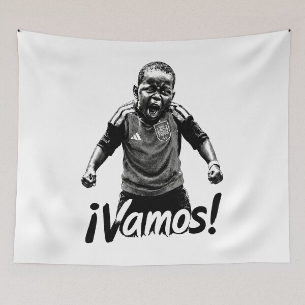 Item preview, Lamine Yamal - Keyne - Spain - ¡Vamos! - World Cup 2026 designed and sold by cozygamerstore.