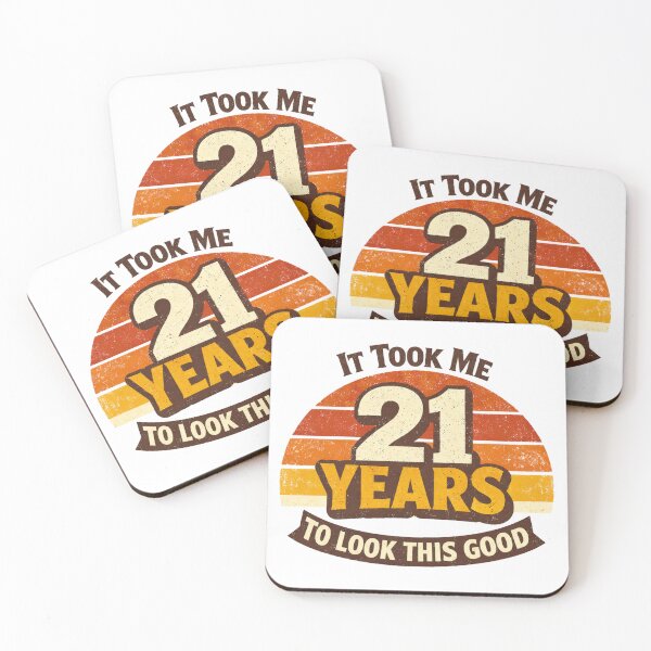 Item preview, It Took Me 21 Years to Look This Good | Funny 10th Birthday T-Shirt designed and sold by rushaib.