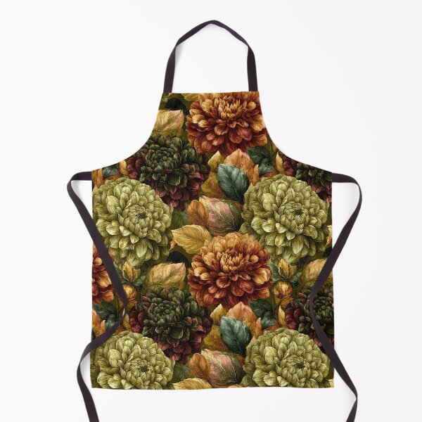 Item preview, Ornamental Dahlias Floral - Botanical Garden Pattern - Retirement Gifts For Men designed and sold by RoyalStarsPatts.