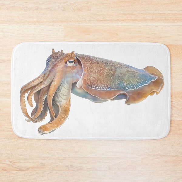 Item preview, Giant Cuttlefish Watercolour — Australian Cephalopod designed and sold by Jaruart.