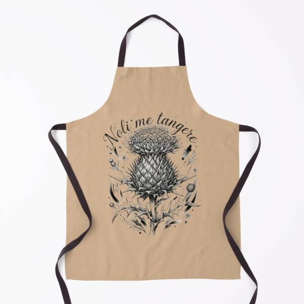 Item preview, Noli Me Tangere – Surreal Scottish Thistle Ink Illustration designed and sold by Nakrisa.