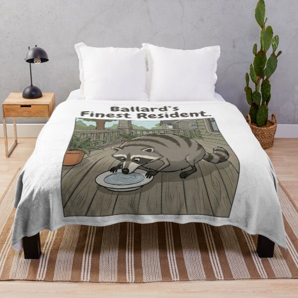Item preview, Jimothy Raccoon - Ballard - Ballard's Finest Resident. designed and sold by cozygamerstore.