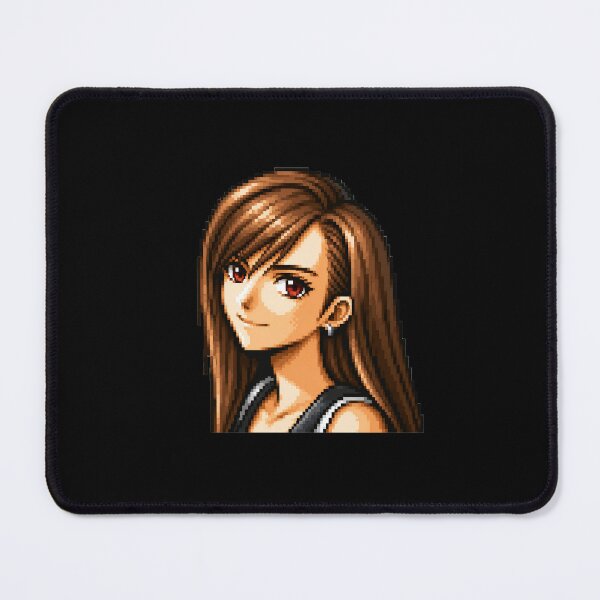 Item preview, FF7 - Tifa Pixel Art designed and sold by zsdezigns.