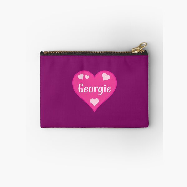Item preview, Georgie Name Pink Heart  designed and sold by Jeallan Designs.