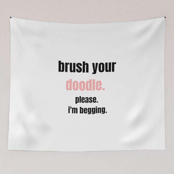 Item preview, Brush Your Doodle Funny Dog Groomer designed and sold by GroomerGoods.