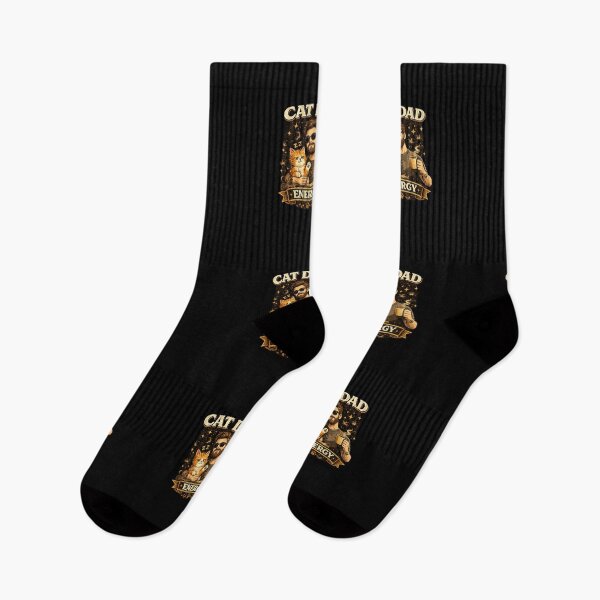Item preview, Cat Dad Energy designed and sold by RetroPlus.