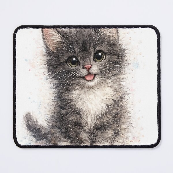 Item preview, Cute Cat | Adorable Kitty Typography Design designed and sold by VasiArtLab.
