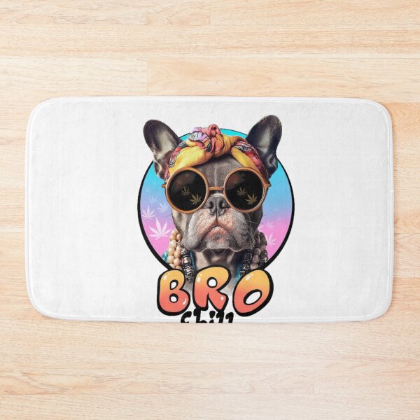 Item preview, Bro Chill French Bulldog | Funny Gifts For French Bulldog Lovers designed and sold by BrokenLabel.