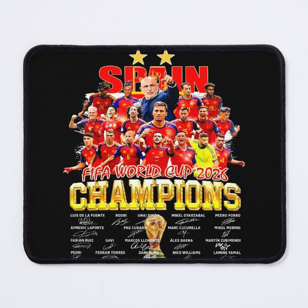 Item preview, Spain FIFA World Cup 2026 Champions designed and sold by cozygamerstore.