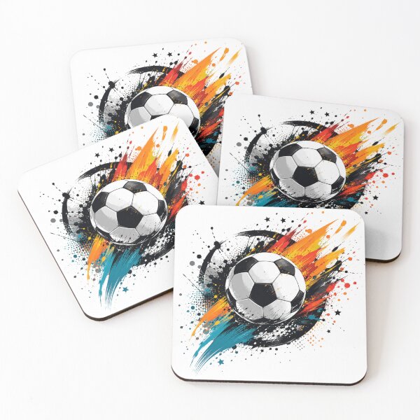 Item preview, Football Paint Splash | Colorful Soccer Ball Street Art designed and sold by ViniSArunStudio.