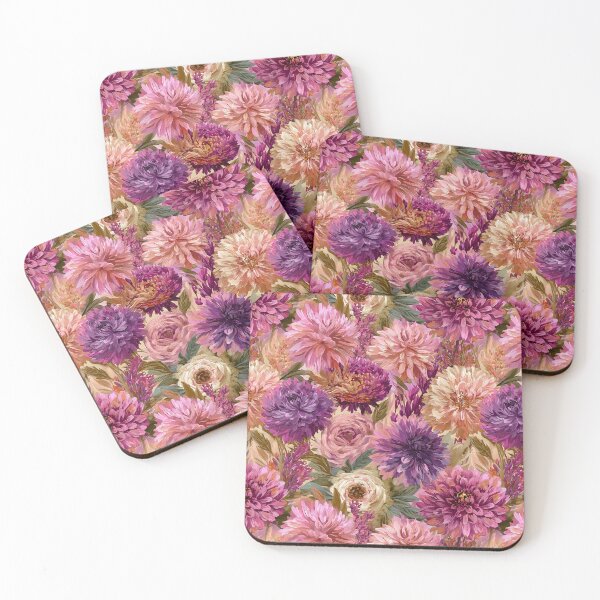 Item preview, Stunning Dahlias  - Retro Flower Floral  - Retirement Gifts For Grandpa designed and sold by RoyalStarsPatts.