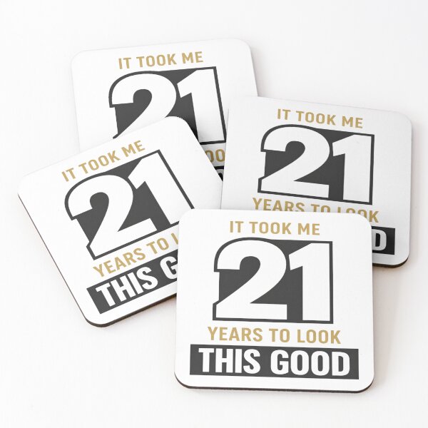 Item preview, It Took Me 21 Years to Look This Good | Funny 10th Birthday T-Shirt designed and sold by rushaib.