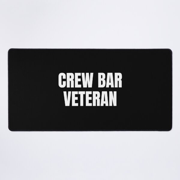 Item preview, Crew Bar Veteran (White) designed and sold by ShipCrewNation.