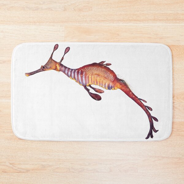 Item preview, Weedy Seadragon Watercolour — Ocean Marine Life designed and sold by Jaruart.