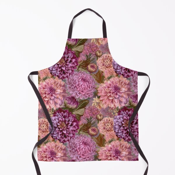 Item preview, Beautiful Dahlias Flower - Flower Garden Pattern - Retirement Gifts For Grandma designed and sold by RoyalStarsPatts.