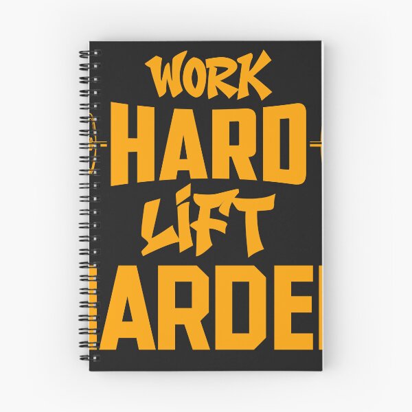 Item preview, Work Hard Lift Harder T shirt designed and sold by Minimal Drip.