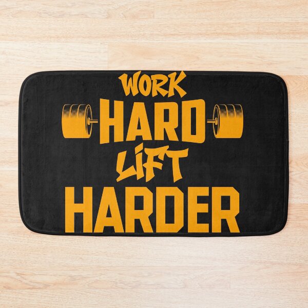 Item preview, Work Hard Lift Harder T shirt designed and sold by Minimal Drip.
