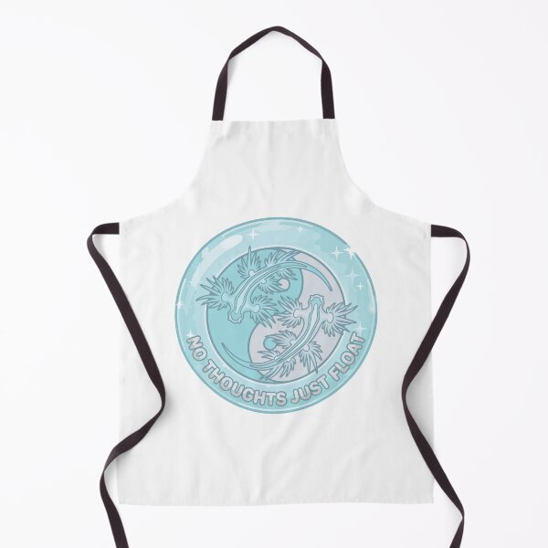 Item preview, No Thoughts Just Float Blue Dragon Yin Yang Bubble designed and sold by Arc2020.