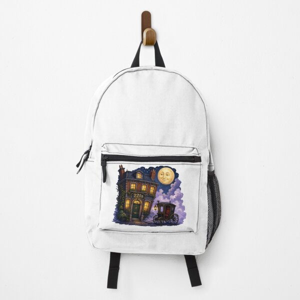Item preview, Sherlock Holmes – Whimsical Moonlit 221B designed and sold by Fenay Designs.