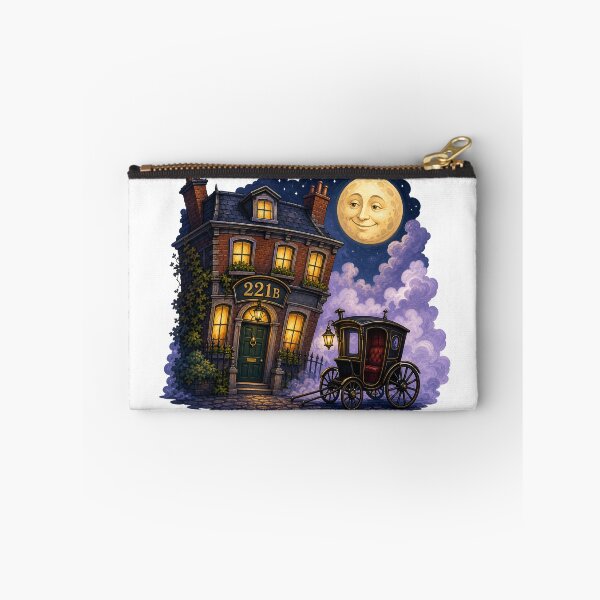 Item preview, Sherlock Holmes – Whimsical Moonlit 221B designed and sold by Fenay Designs.