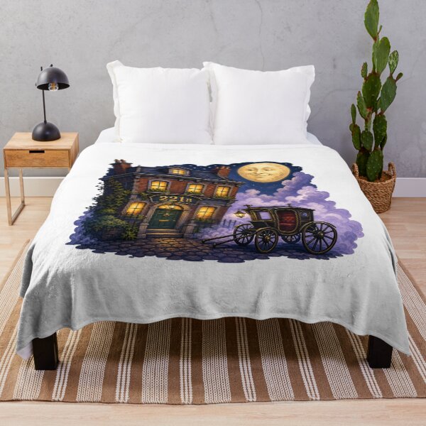 Item preview, Sherlock Holmes – Whimsical Moonlit 221B designed and sold by Fenay Designs.