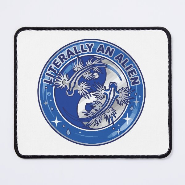 Item preview, Literally An Alien Blue Dragon Sea Slug Meme designed and sold by Arc2020.