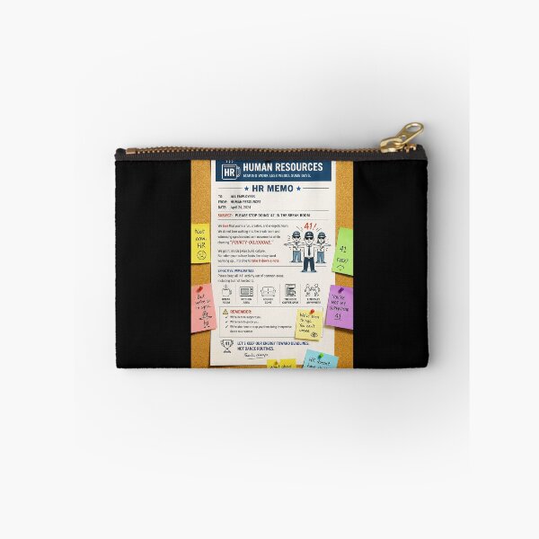Item preview, 41 (forty-ooooone) SIDEWAYS SOCIETY COLLECTION - OFFICE HUMOR - HR Memo - Please stop doing 41 in the break room designed and sold by WheelieGdArt.