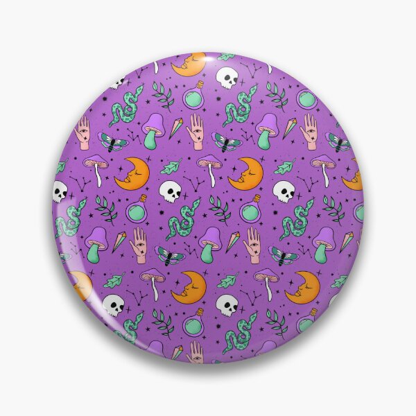 Item preview, Whichy Forest Glow Seamless Pattern  designed and sold by lydiadesign.