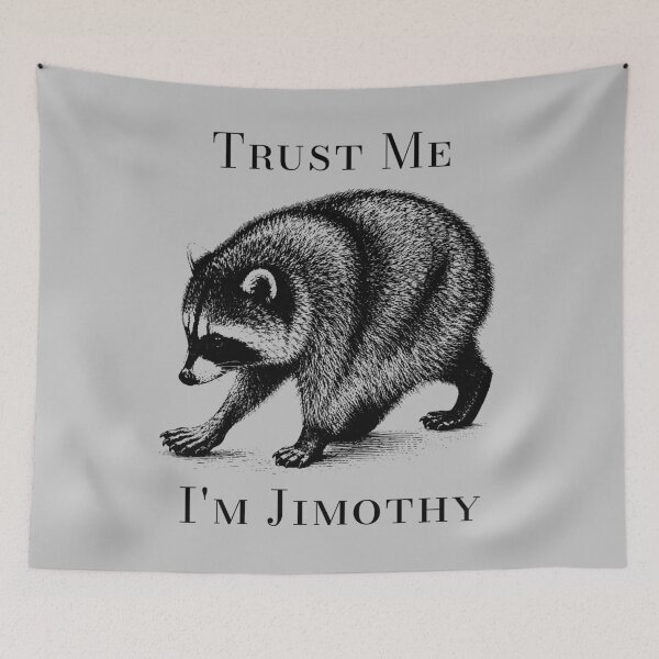 Item preview, Wild Jimothy Raccoon Sketch designed and sold by merchxwear.