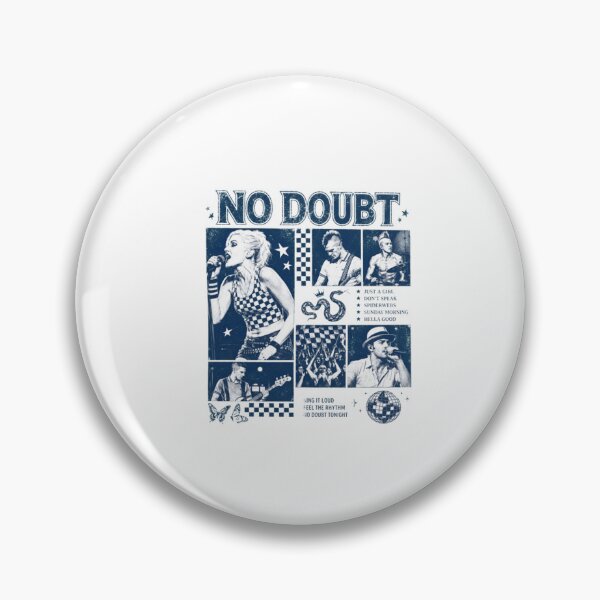 Item preview, Retro No Doubt Punk Vibe With Blue Graphics designed and sold by Hanhnguyensen.