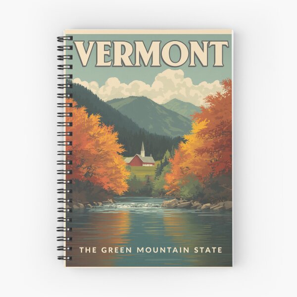 Artikelvorschau, Vermont – Der Grüne Bergstaat entworfen und verkauft von PamLeeDesign.