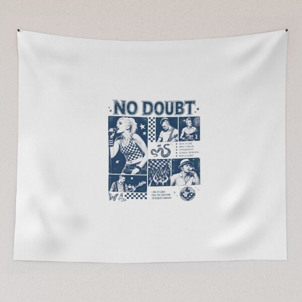 Item preview, Retro No Doubt Punk Vibe With Blue Graphics designed and sold by Hanhnguyensen.