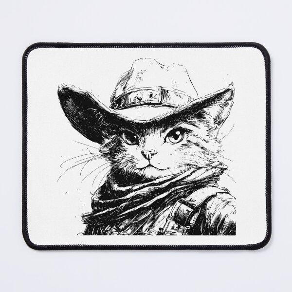 Item preview, Cowboy Kitty designed and sold by LogosMachina.