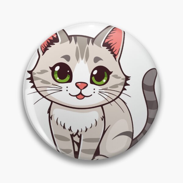 Item preview, Cute Wide Eyed Curious Cat or Adorable Fluffy Kitten Staring. designed and sold by ViniSArunStudio.
