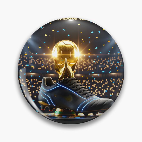 Item preview, Victory Secured Boot Golden Trophy Poster: World Cup Championship Memorabilia designed and sold by Creative-RE.