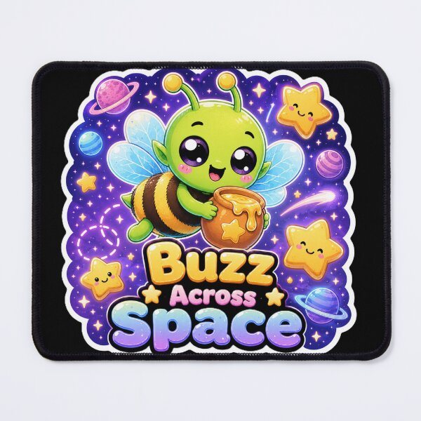 Item preview, Alien Bee Buzz Across Space designed and sold by Ruamid.
