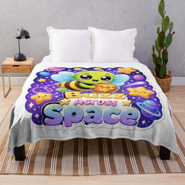 Item preview, Alien Bee Buzz Across Space designed and sold by Ruamid.