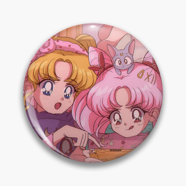 Item preview, Sailor Moon and Chibiusa Girls Night In designed and sold by Hanavbaras.