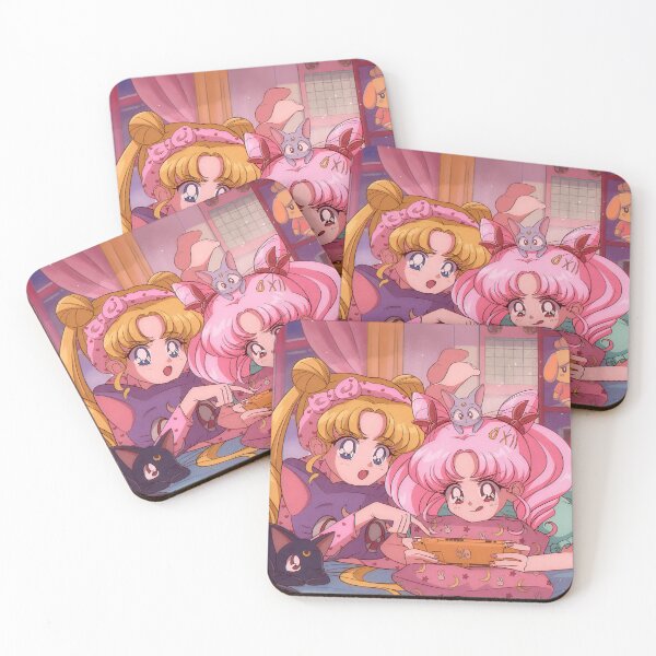 Item preview, Sailor Moon and Chibiusa Girls Night In designed and sold by Hanavbaras.