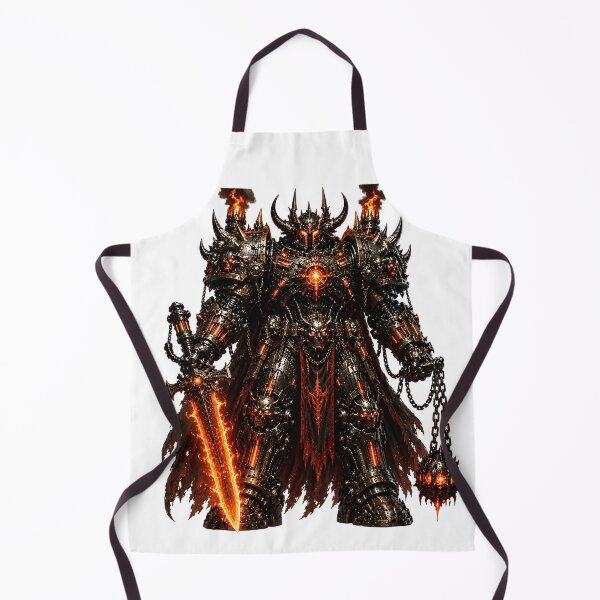 Item preview, Steel Titan Infernal – Mechanical Demon Lord | Futuristic Hell Mecha Warrior designed and sold by SteelCoat Studio.