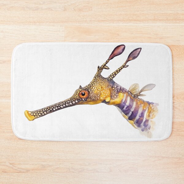 Item preview, Weedy Seadragon Watercolour Illustration designed and sold by Jaruart.