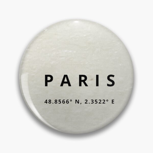 Item preview, Paris Coordinates Sheet designed and sold by Diseño que alegran tu día.