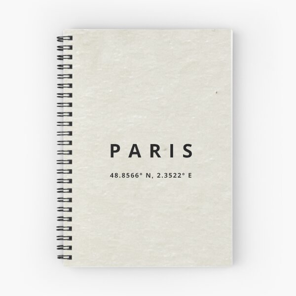 Item preview, Paris Coordinates Sheet designed and sold by Diseño que alegran tu día.